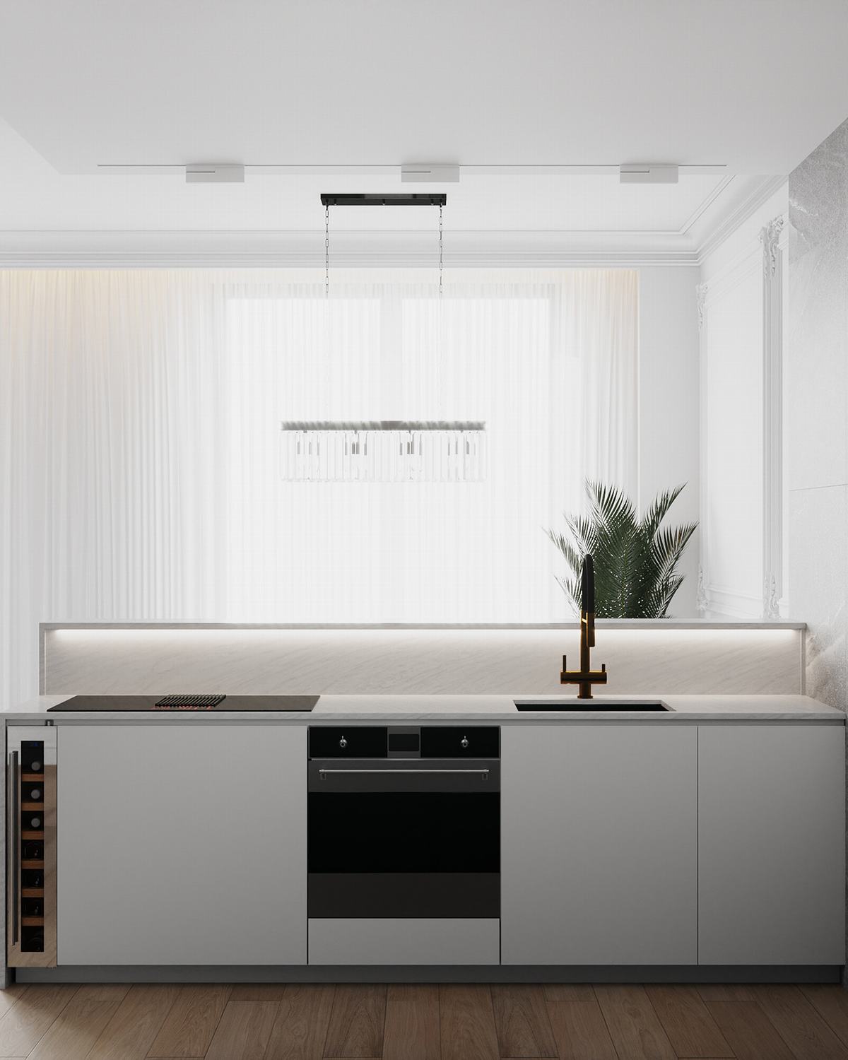 Artem Alekseev-当代经典公寓103㎡-5