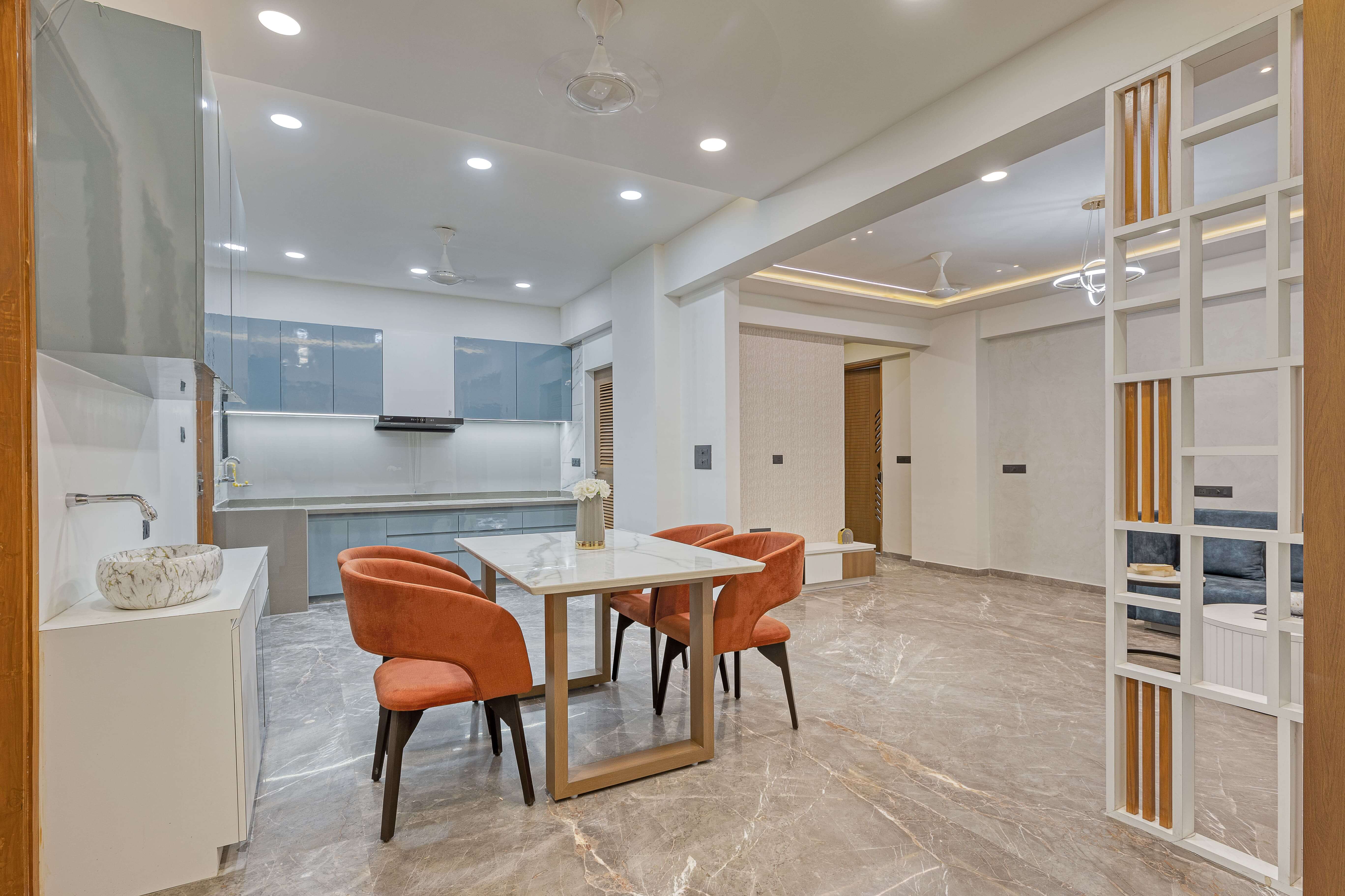 Tanishq Enclave – 3BHK 室内设计丨Montdor Interior-18