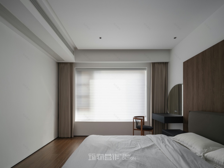 筑物营作实景|180㎡暗调极简婚房设计-59