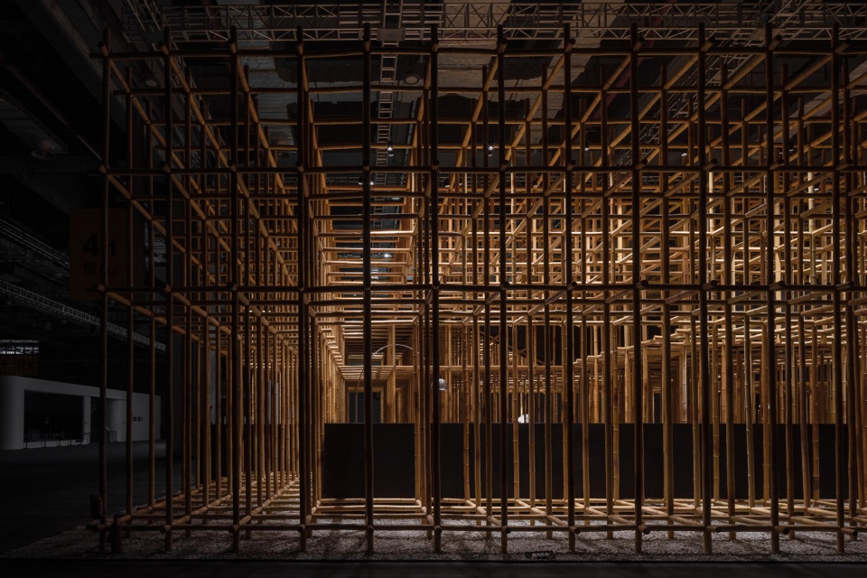《结构的维度》展陈空间，上海 / 如恩设计研究室-3