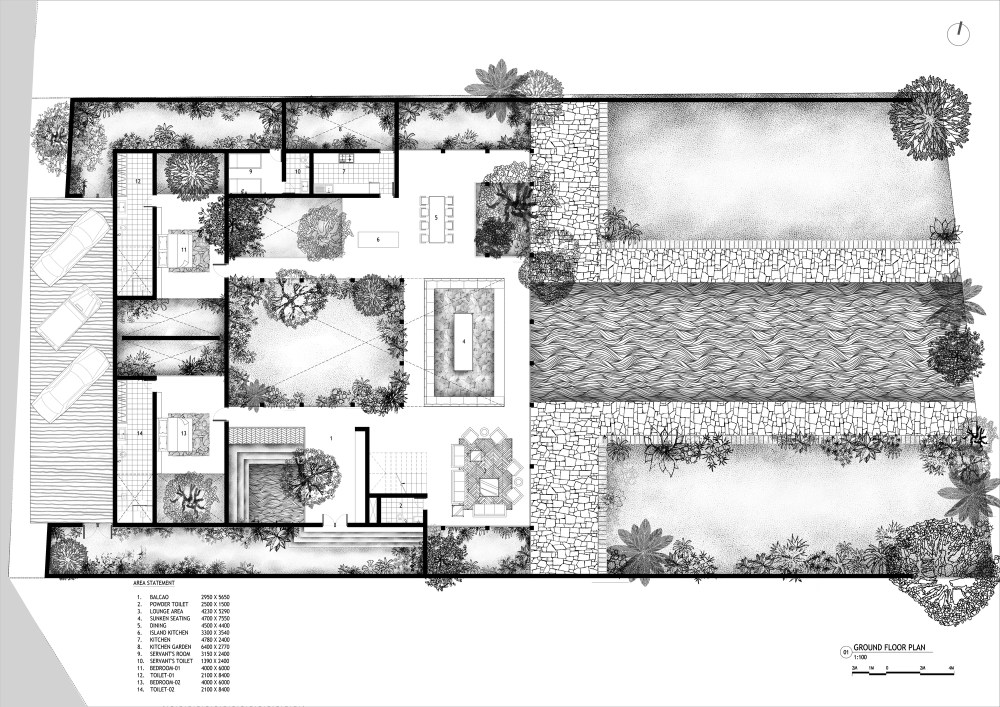 印度多院落住宅-42