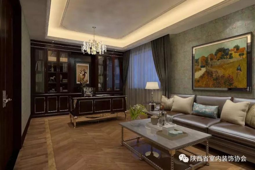 御景南山别墅 | 新中式简奢风格的现代解读-33