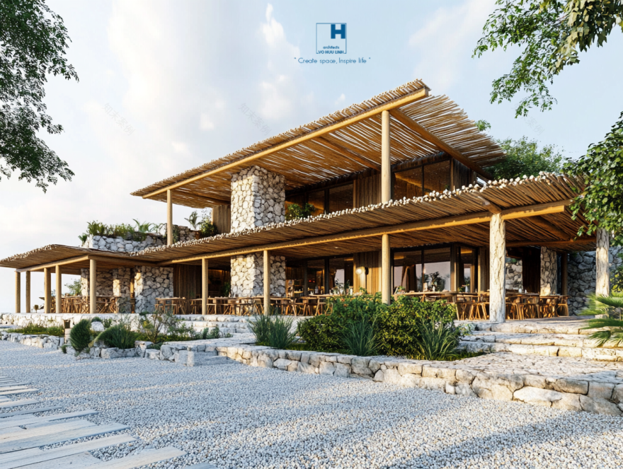 The Rustic Elegance 餐厅丨越南丨Team Vo Huu Linh Architects-7