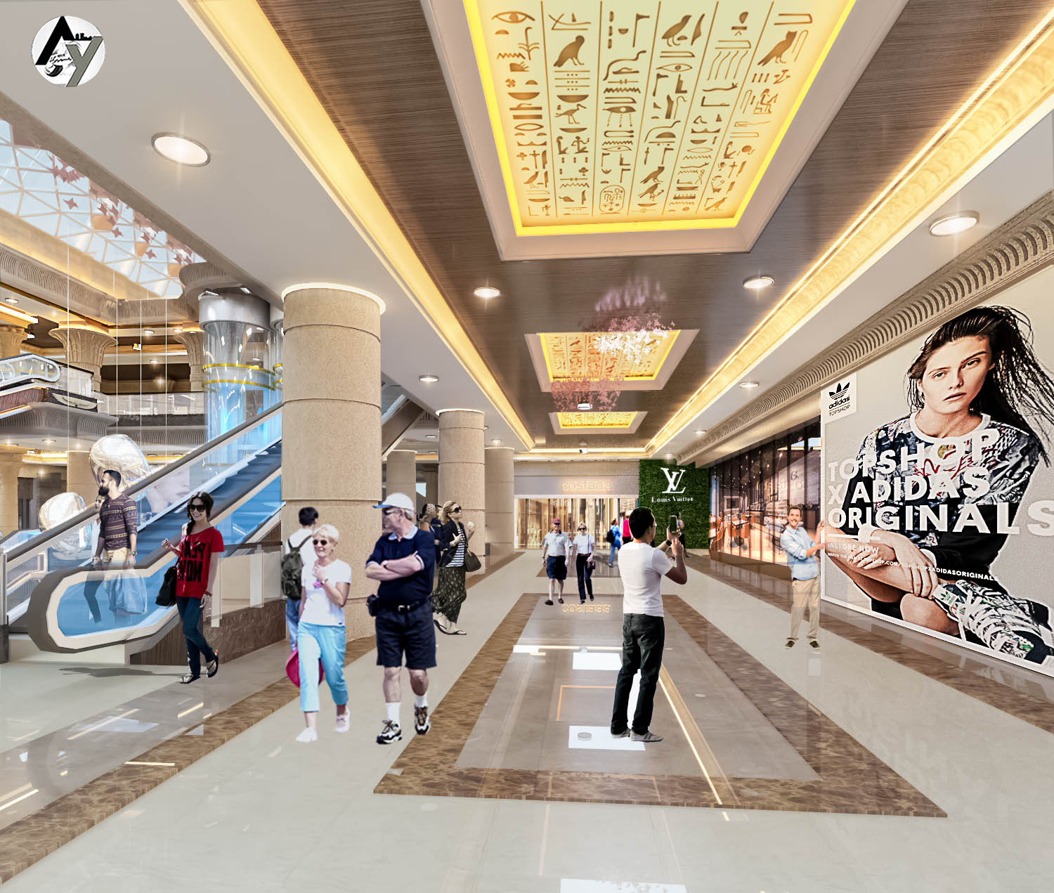 Bashtil 火车站购物中心丨埃及丨Diaconsult 办公室-29