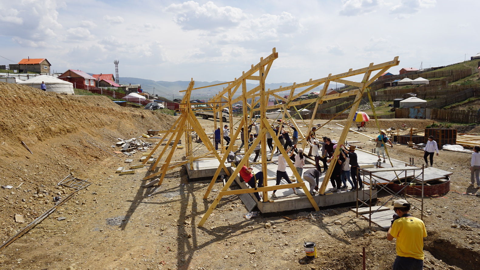 Ger Innovation Hub乡村建筑丨蒙古-33