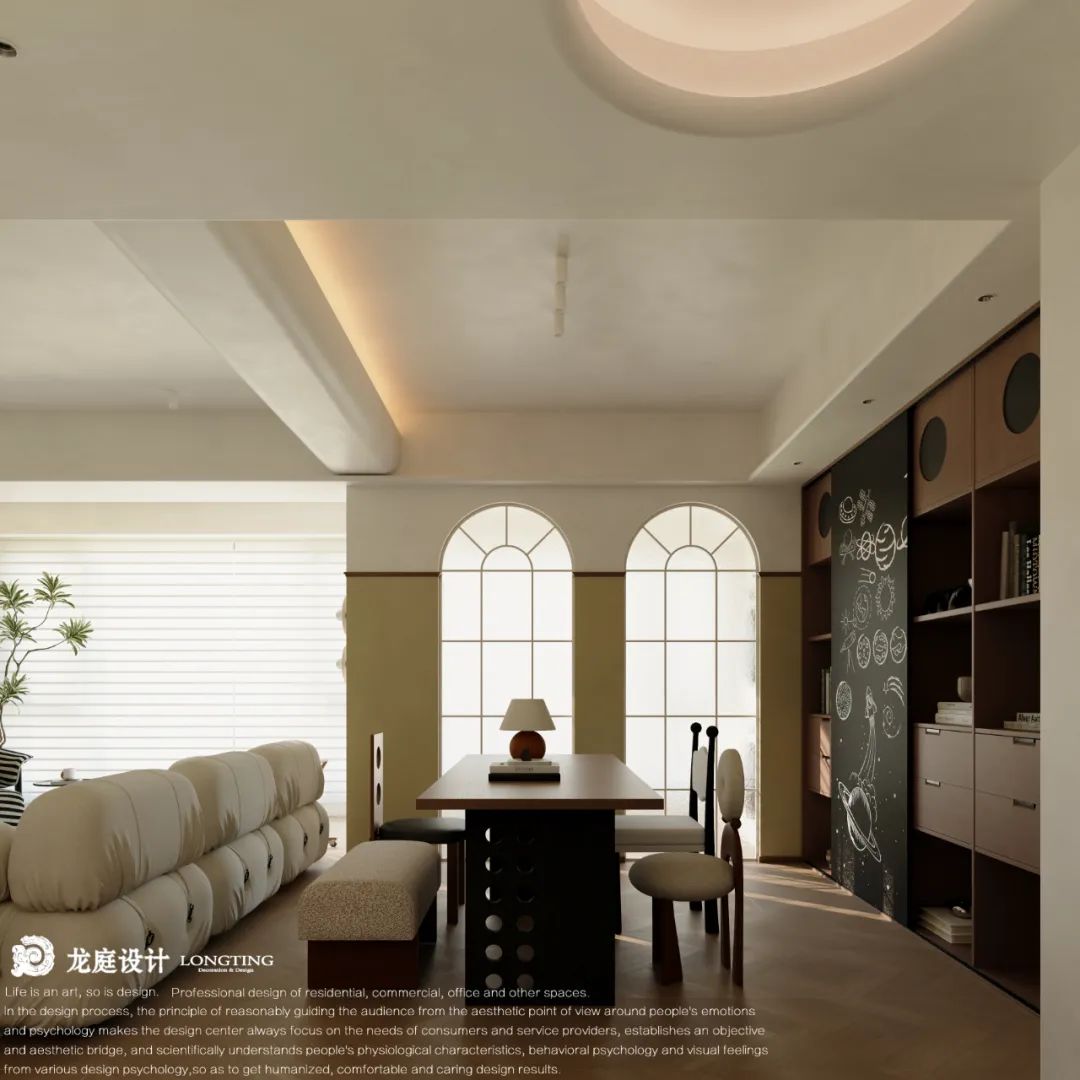 湖州·天悦府中古奶油风格设计丨中国湖州丨龙庭设计-30