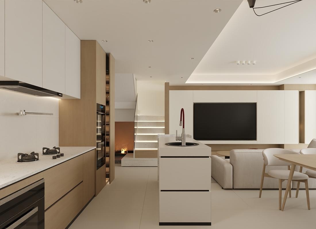 原木极简风跃层-0