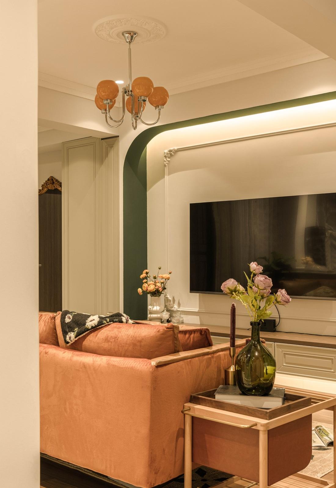 庄园浪漫 · 90 后海归女孩的复古精致小两室公寓设计-13