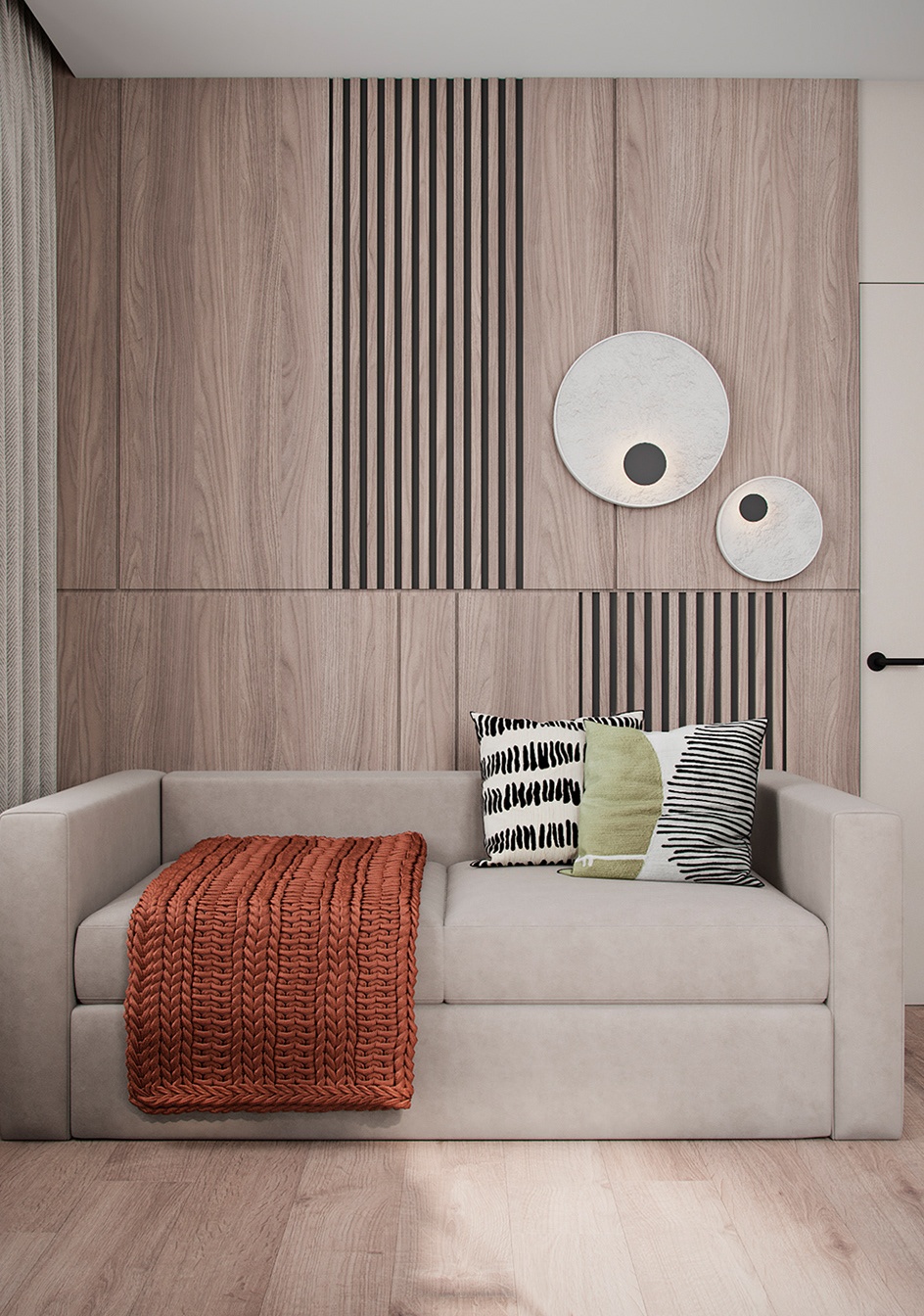 原木与绿色 打造出既清新又舒适空间-19