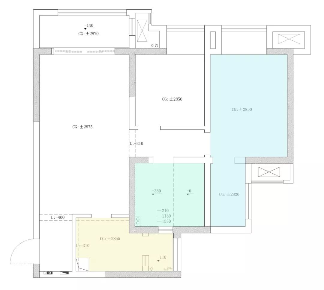 90 后新婚生活 | 高级灰蓝的时尚空间-25