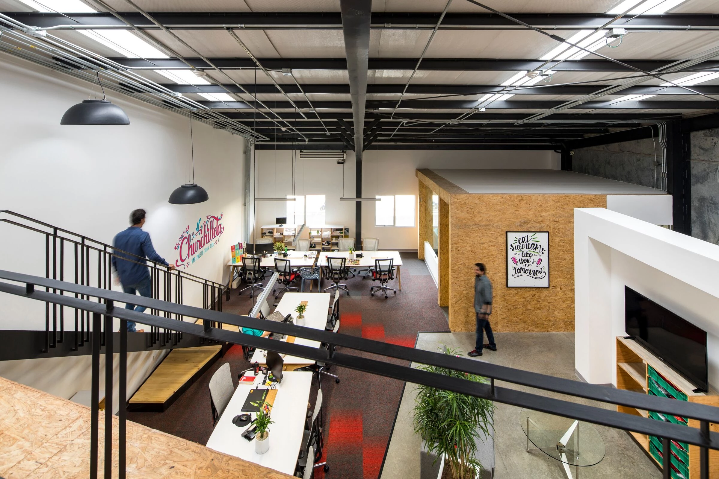 Los Paleteros 办公空间-21