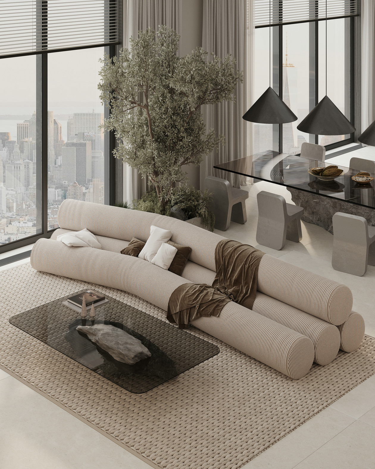 极简风住宅设计 这也太高级了吧-6