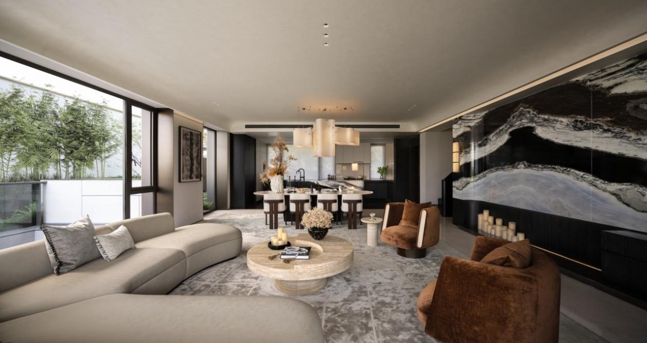 杭州兴耀金沙院子项目丨中国杭州丨硬裝近境制作,软装SWS Group-21