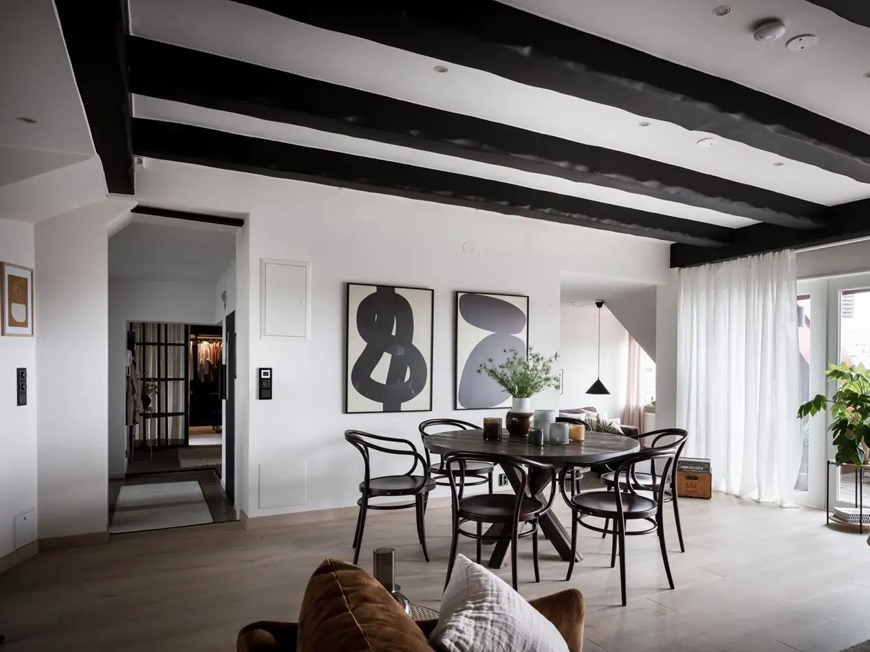 瑞典哥德堡全景顶层公寓设计-10