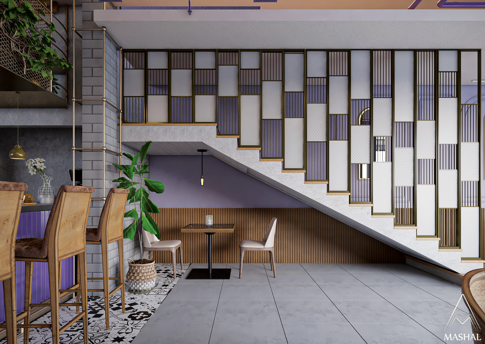 Coffee shop - Interior design-7