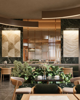 ресторан гостиничного комплекса