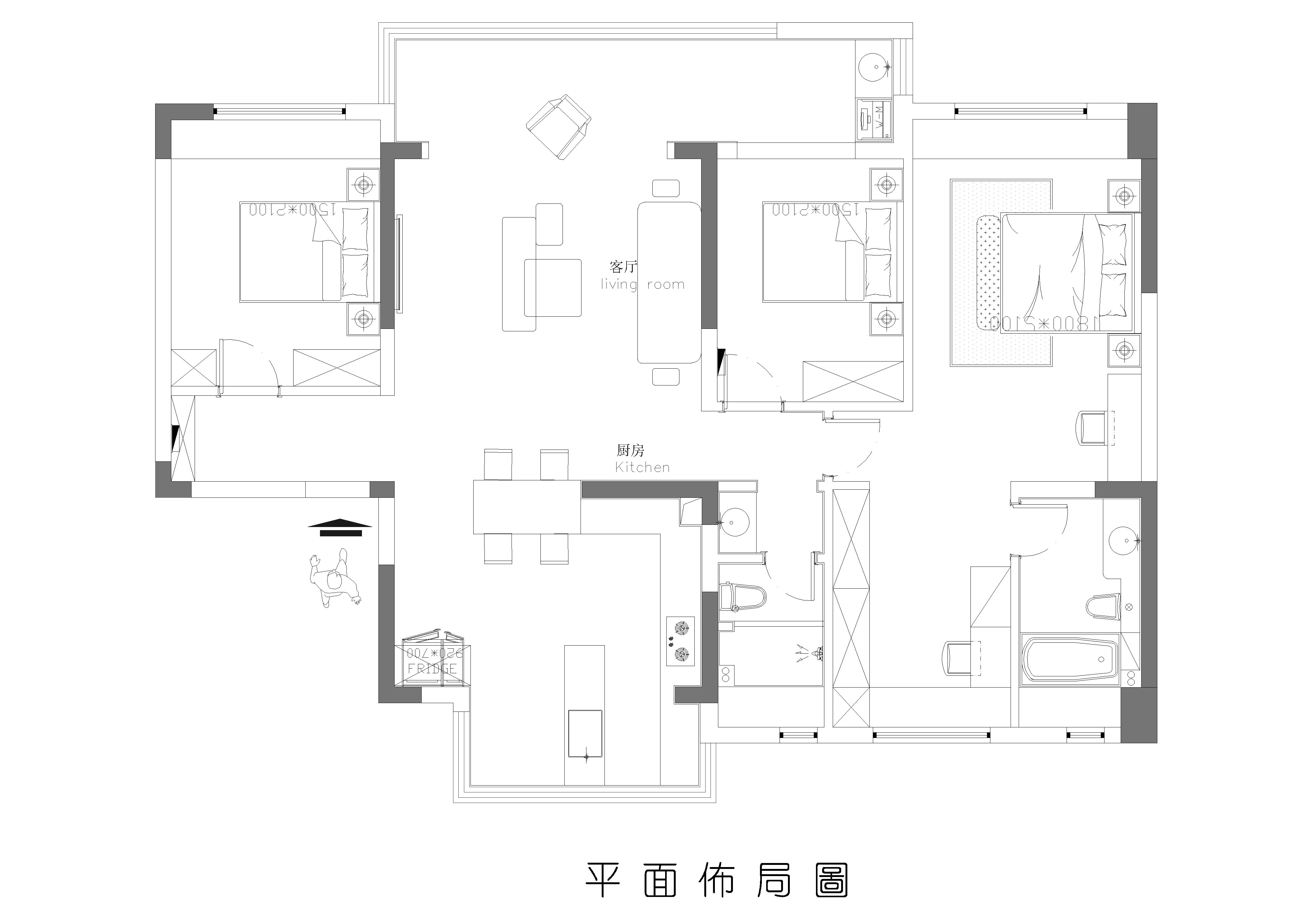 山风拂过，回忆悠长——芜湖 140㎡私人住宅空间设计-33