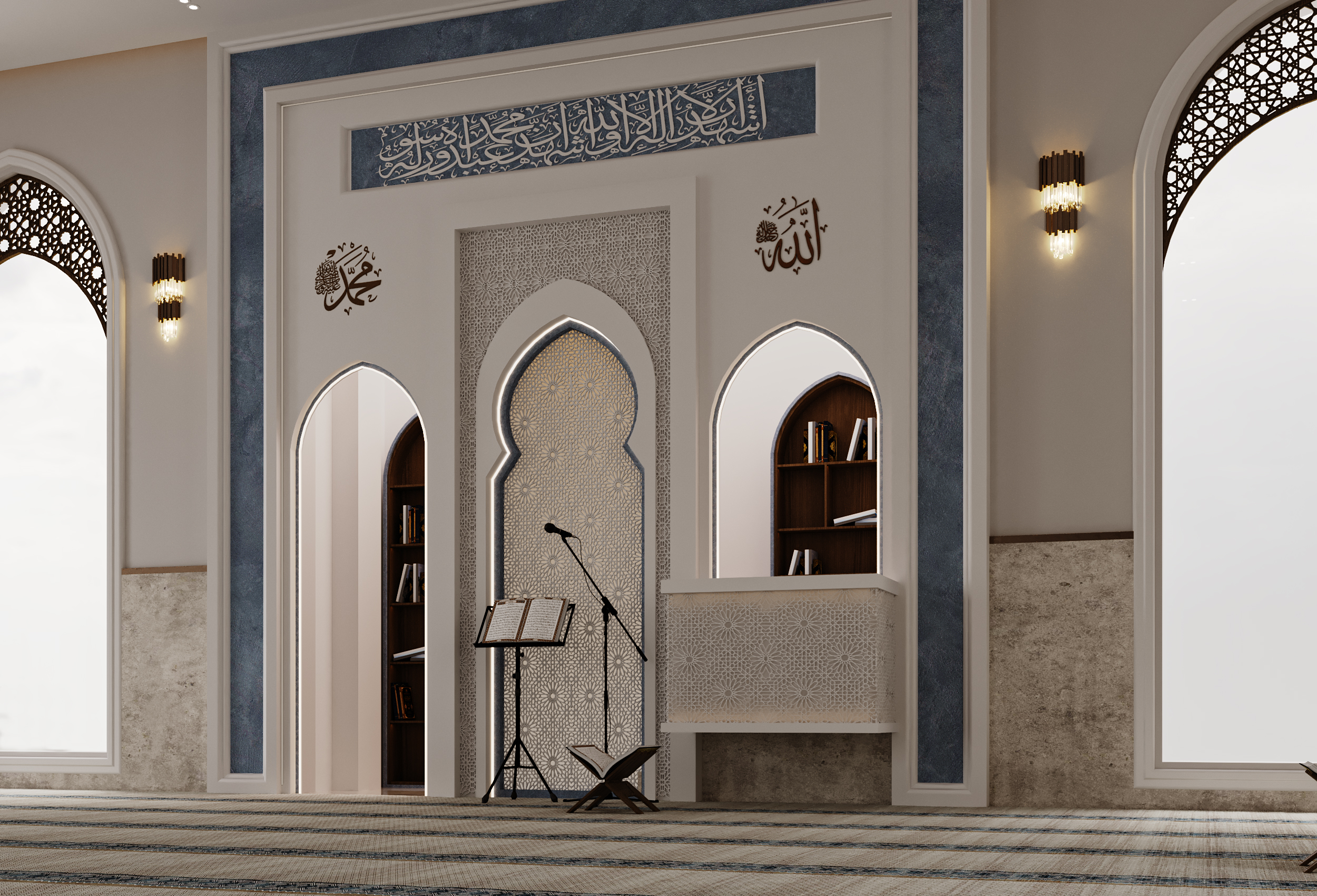 Mosque Design（清真寺设计）丨Frameless Design Studio-9