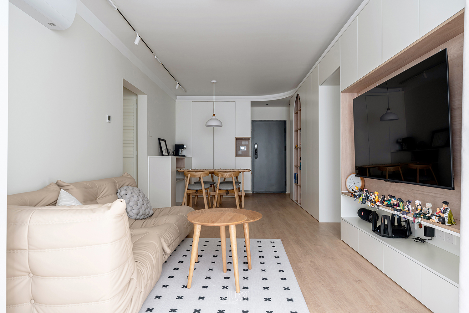 72㎡森系原木风小家设计丨中国北京丨久栖设计-19