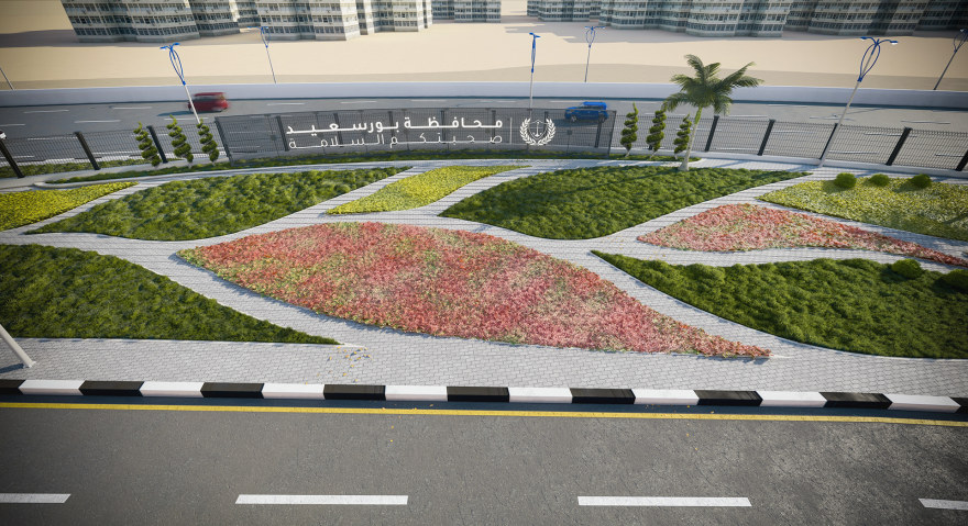 城市欢迎标志,花园丨埃及丨ABDULRHMAN ASHRAF-7