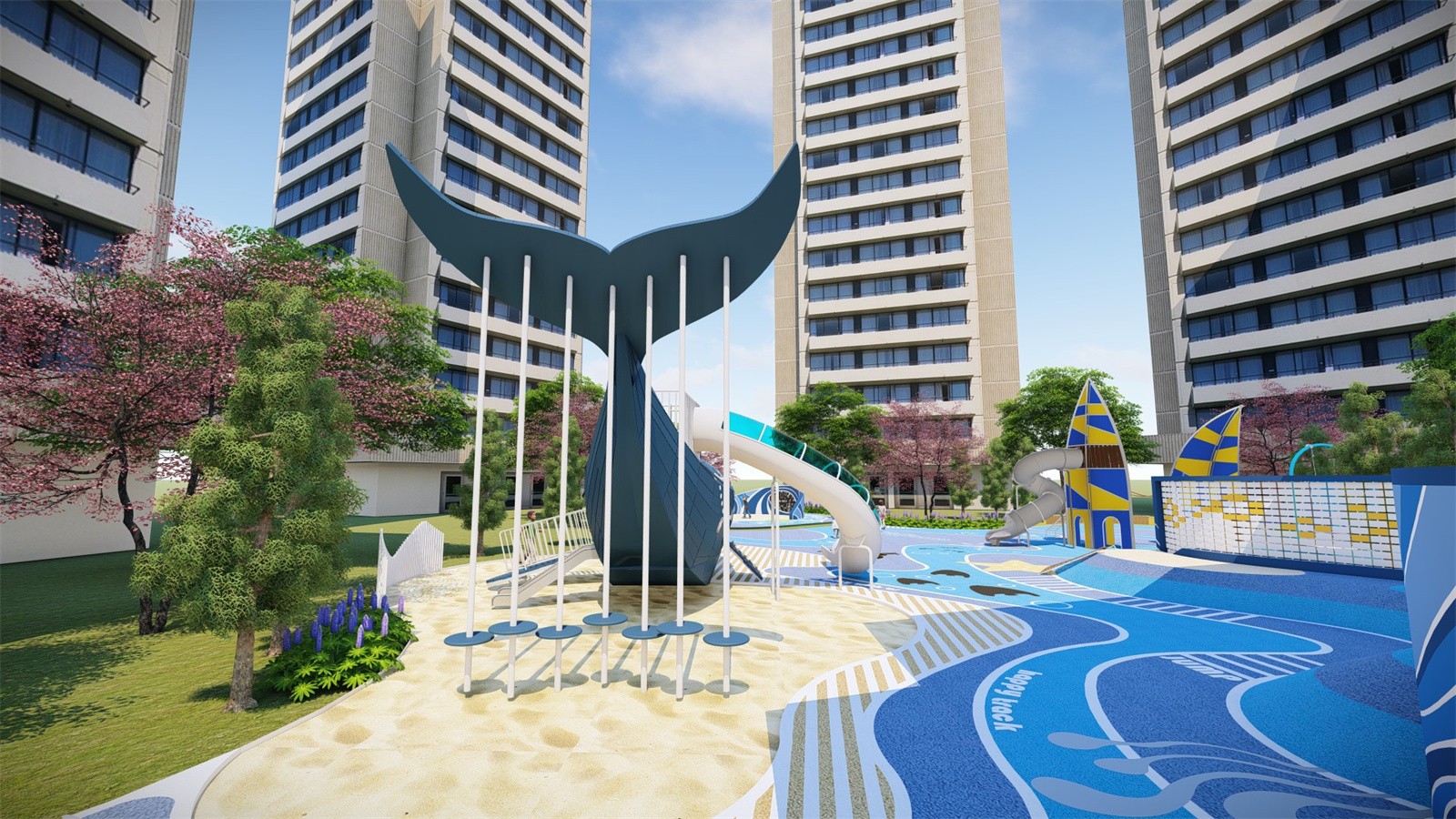 西安中海长安府景观装置丨中国西安-10