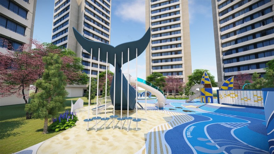 西安中海长安府景观装置丨中国西安-10