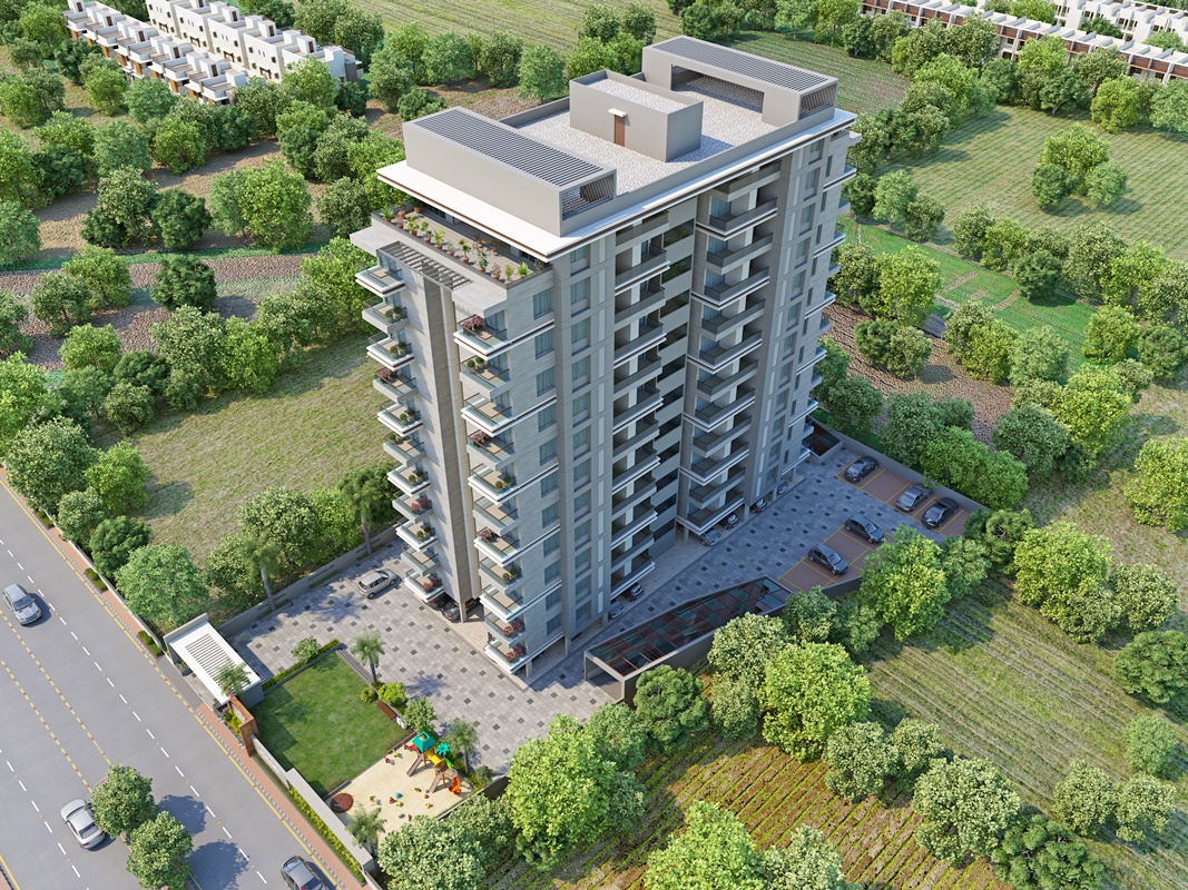 3D 建筑设计师打造的多功能商业空间-68