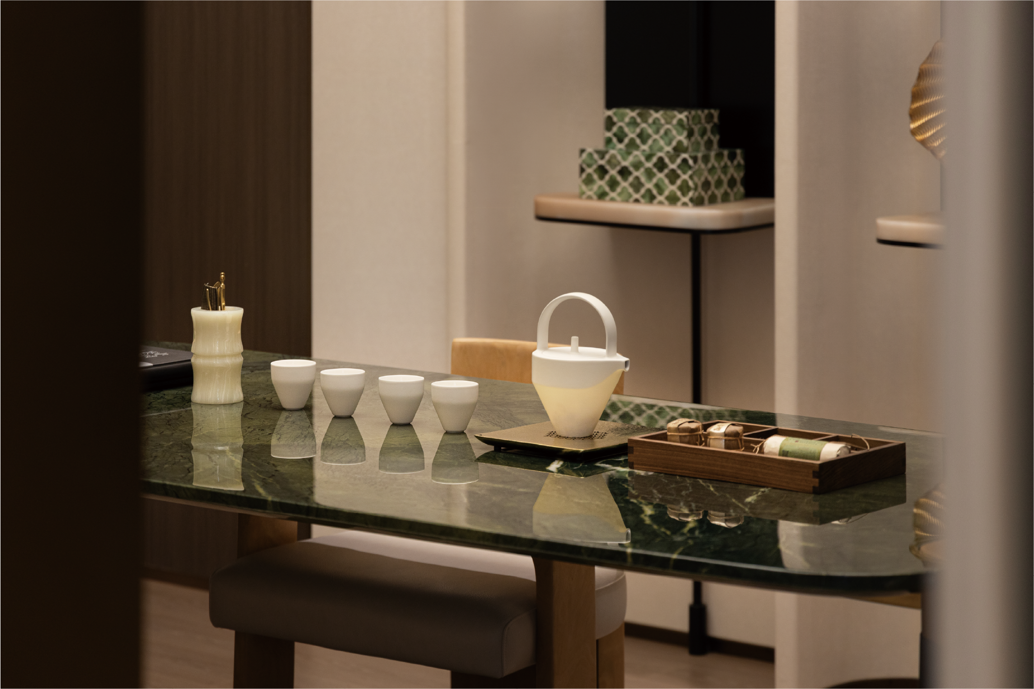 越秀·大石鸿璟台售楼部丨中国广州丨TRD尺道设计-34