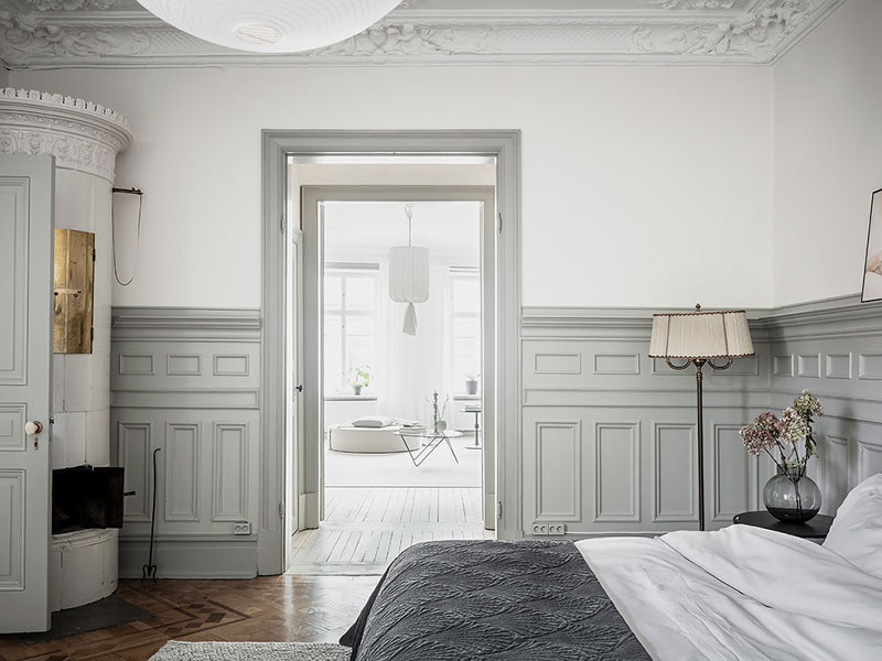 惊艳的斯堪的纳维亚公寓 | 经典与时尚的完美结合-27