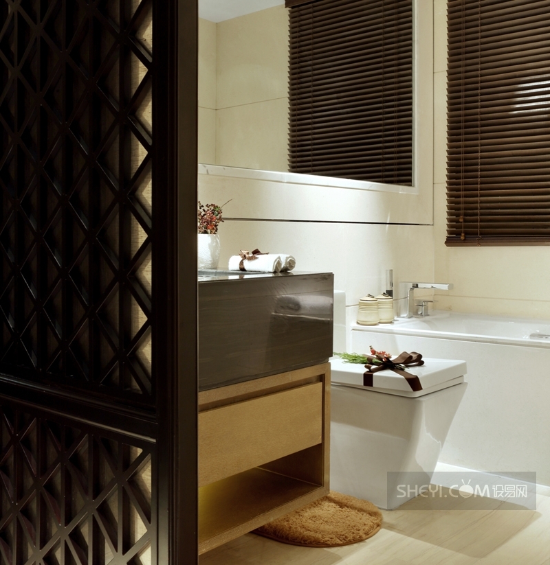 静语凝思——KSL上海长城珑湾新中式样板房设计-5