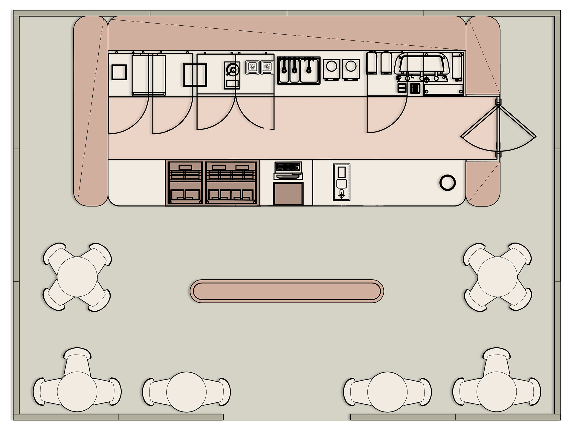 谷仓咖啡 漫步吉达丨沙特阿拉伯吉达丨Mona Hussein Design House-10