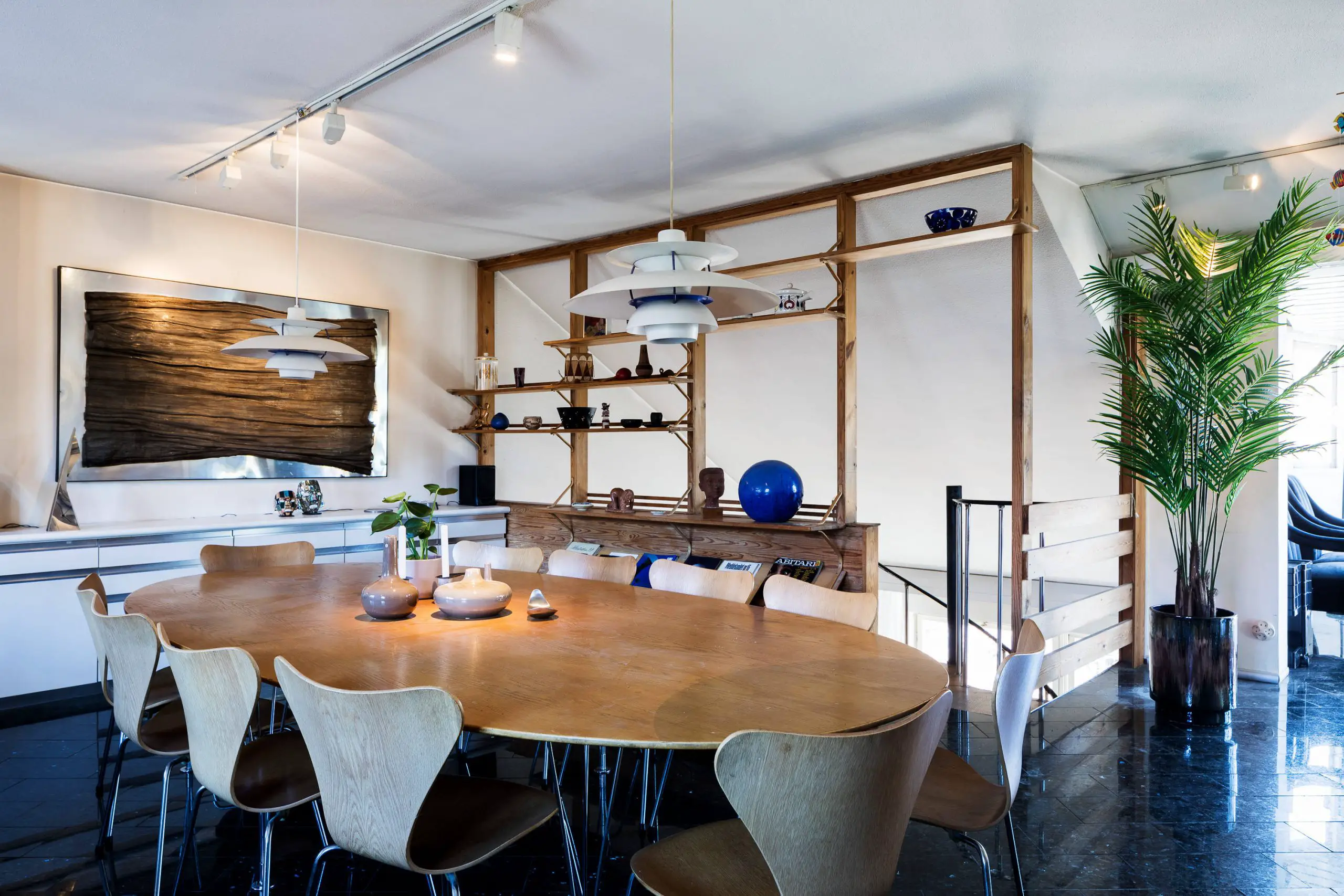 瑞典顶层复式公寓 | 露天阳台，60 年代设计风潮-9