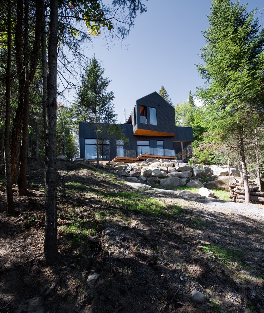 加拿大多景视角的湖边之家-25