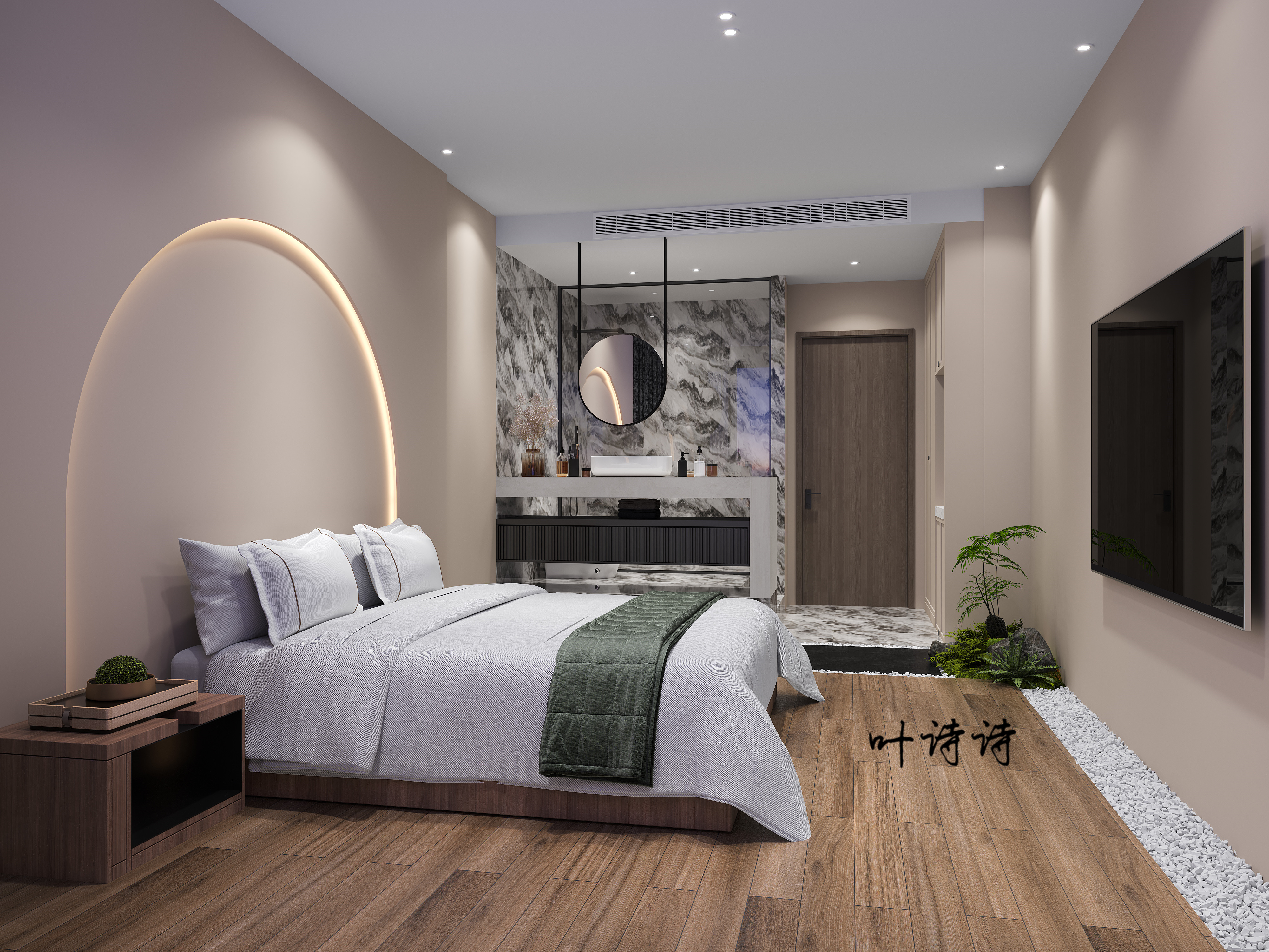 案例分享|轻奢酒店设计-5