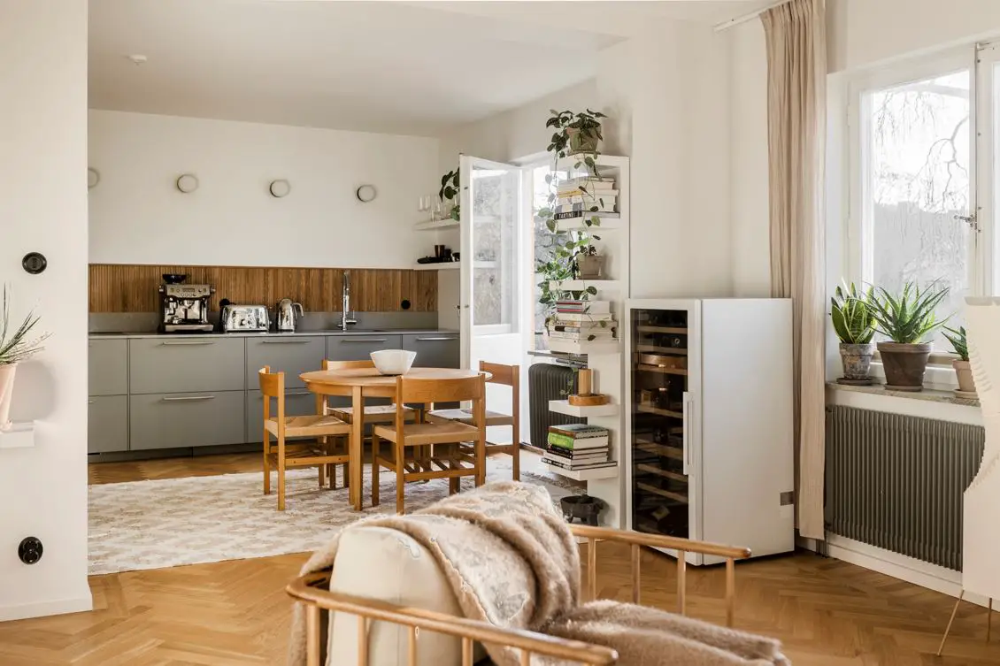 现代绿意 | 瑞典斯德哥尔摩舒适公寓设计-6