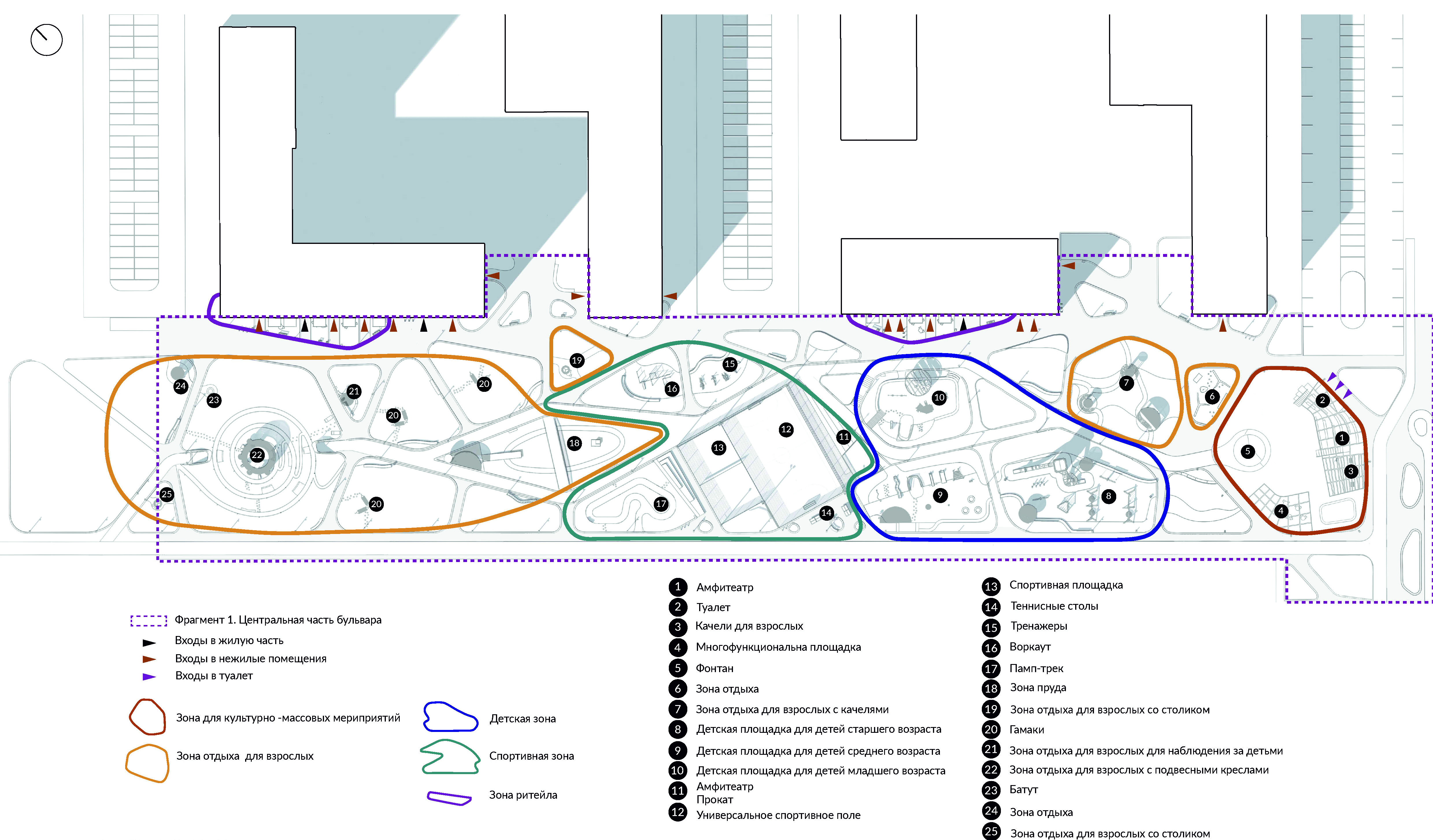 “西伯利亚之心”住宅小区林荫道景观设计丨俄罗斯秋明丨IDEA 工作室-20