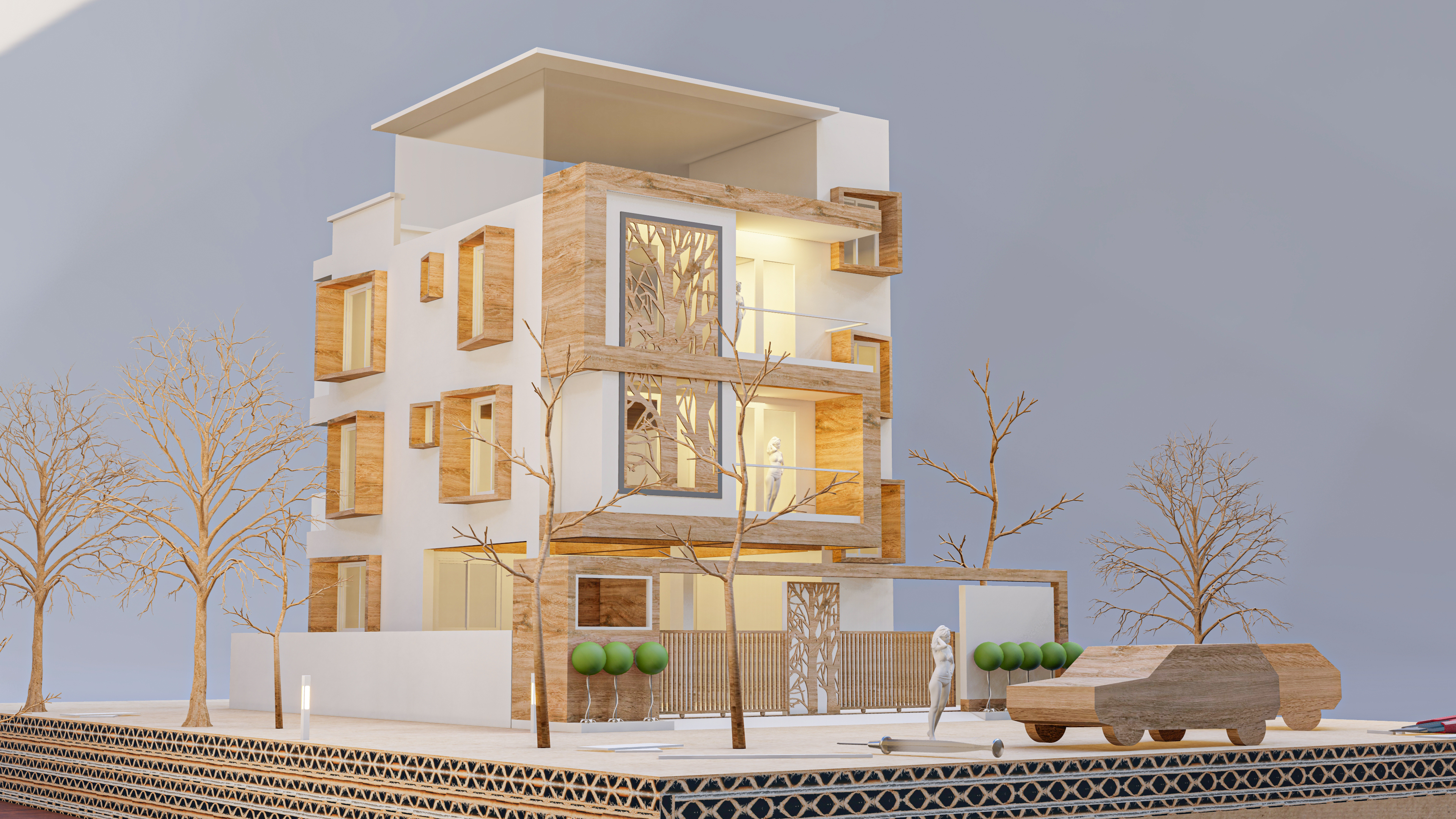 UPANAGAR 平房设计丨印度-9