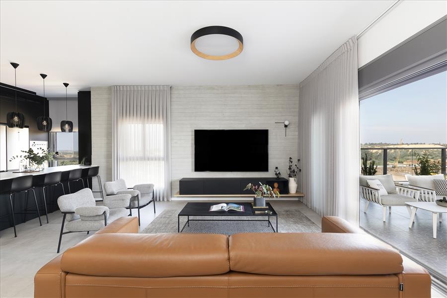 מיכל גרינברג | עיצוב פנים פנטהאוז 6 חדרים ביבנה - PICKINTERI-4