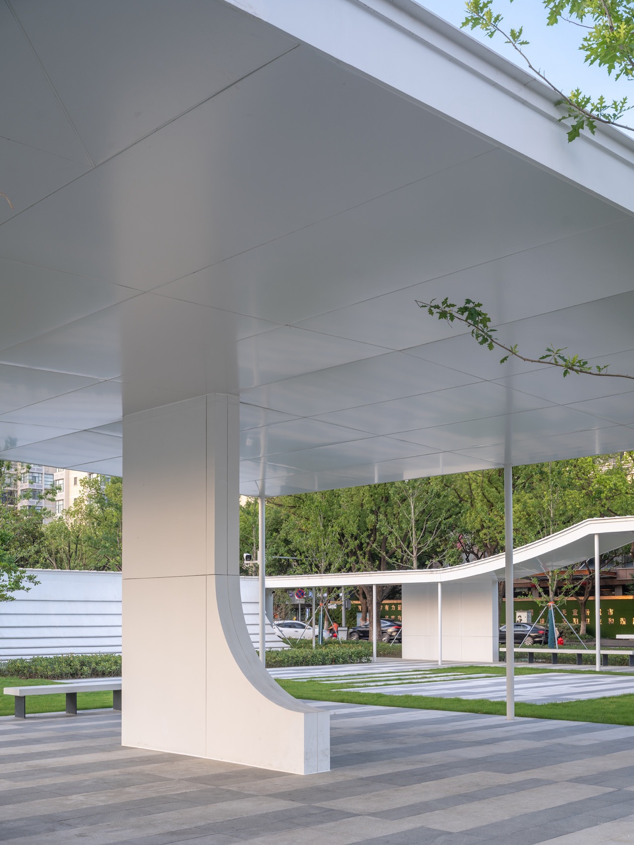 昆山城市广场地上景观建筑丨中国江苏丨上海大舟建筑设计事务所-108