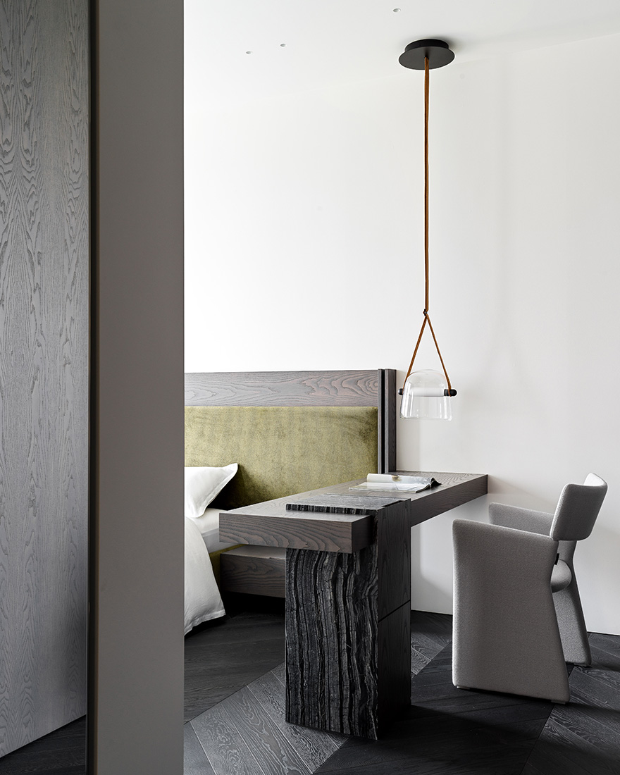 87 平米极简公寓,自然元素与功能的完美融合-22