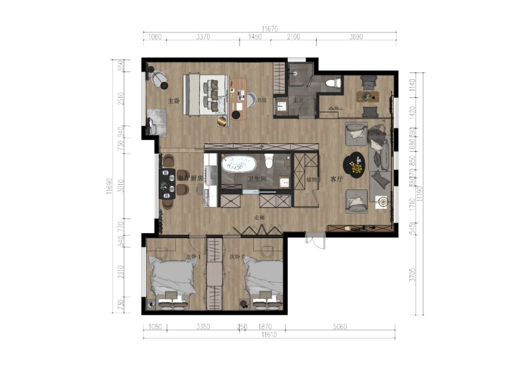菜鸟杯室内设计大赛优秀作品集锦-49