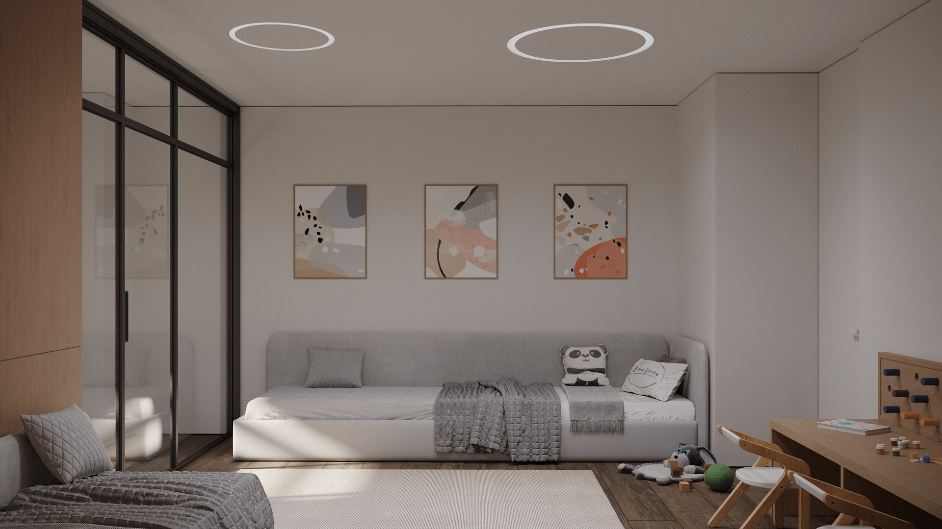 255平，大户型黑色简约系-36