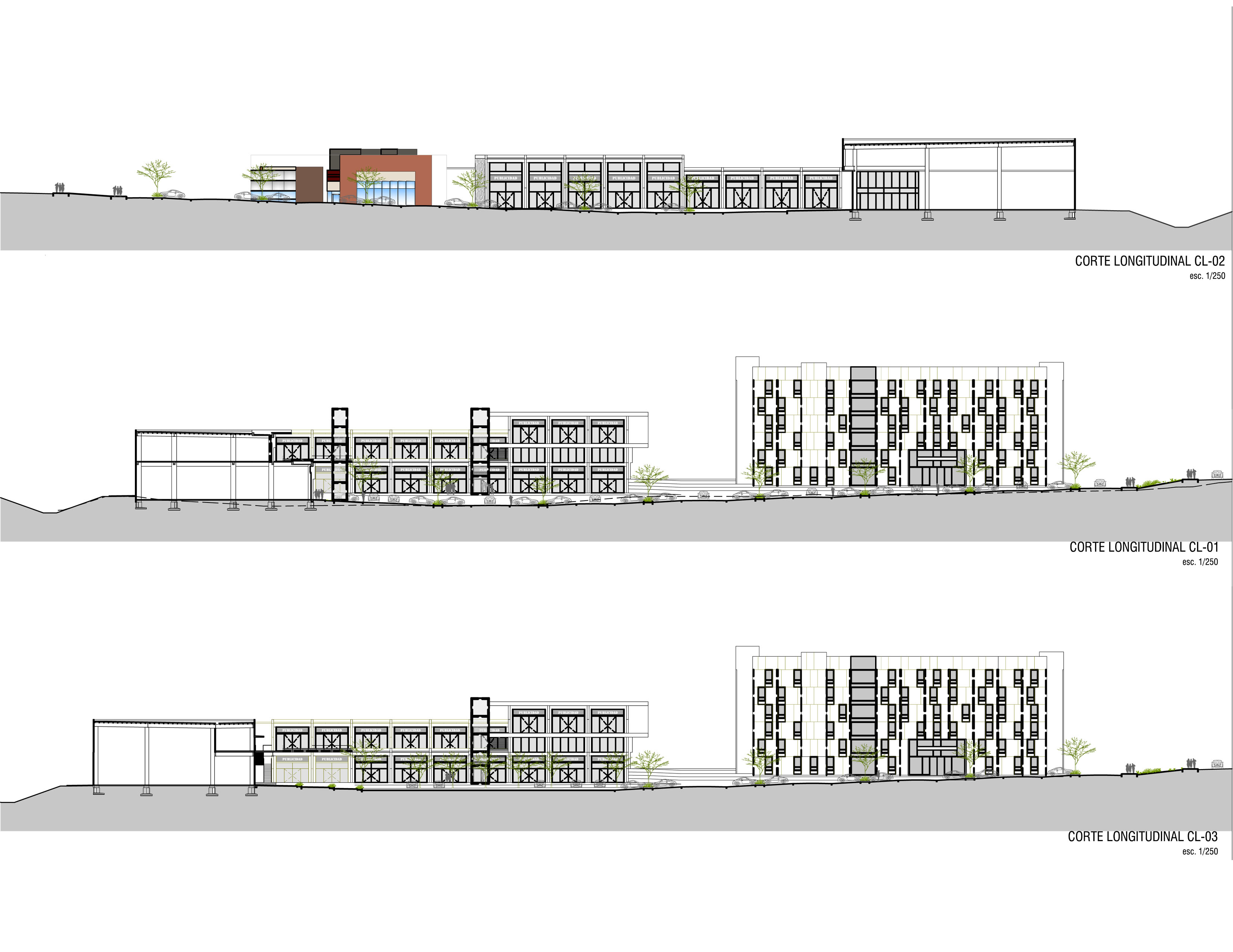 利用地形优势打造的商业中心-16