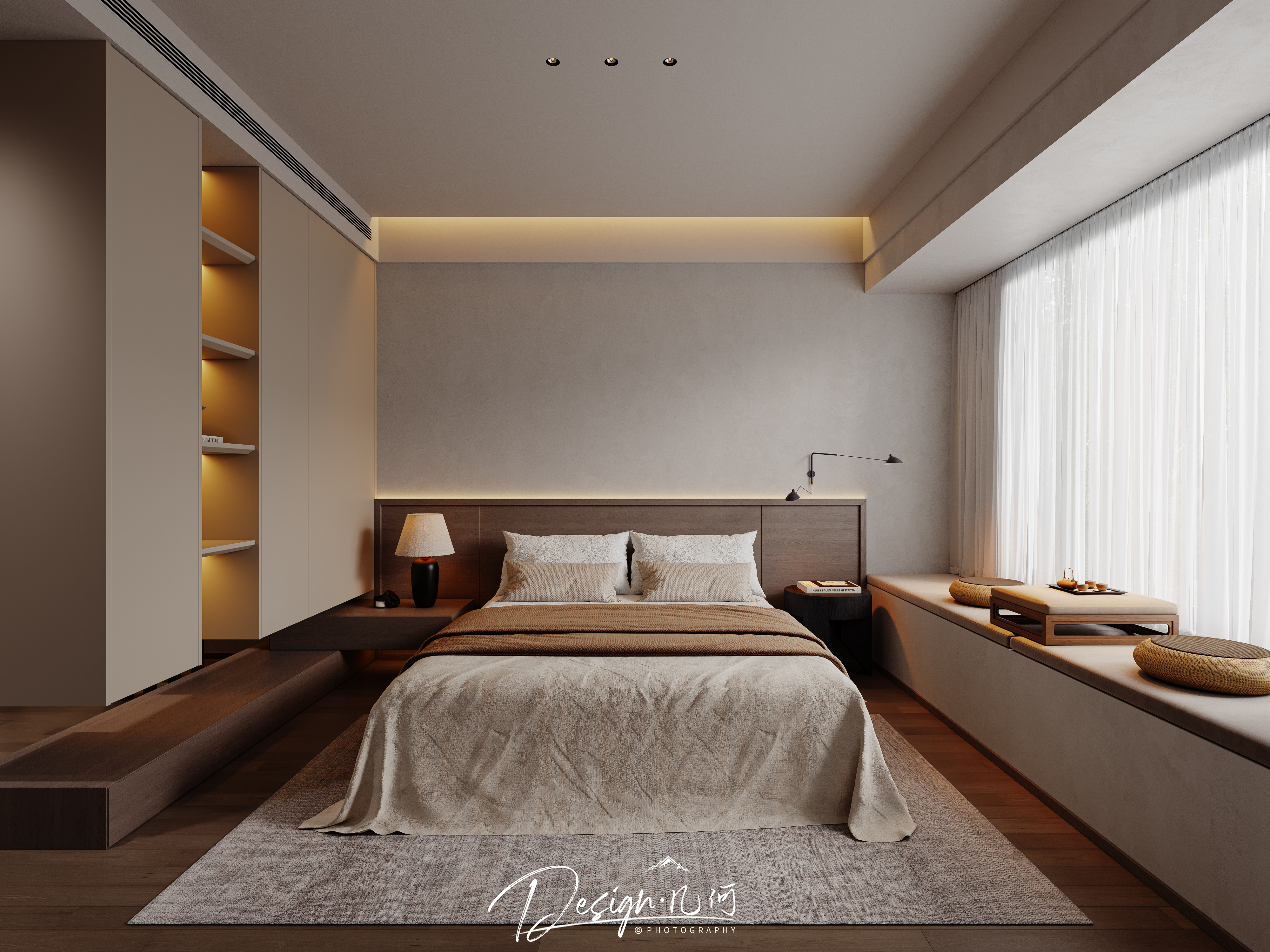 几何空间视觉表现 | 百悦府中古风客餐厅-7