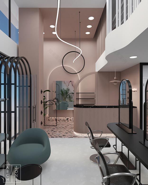 雅典理发店翻新项目丨希腊雅典-13