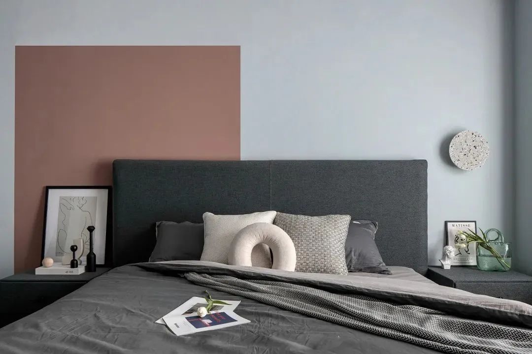 卧室背景墙设计丨中国唐山丨业之峰-37