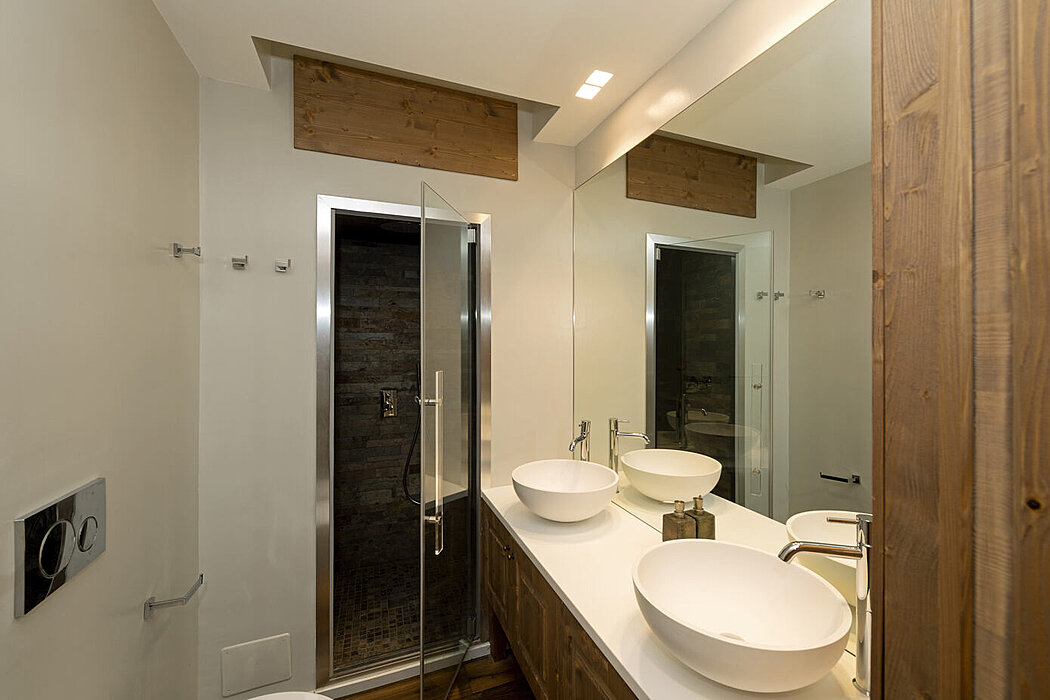 阿尔卑斯山中的公寓丨意大利丨Vemworks Architects-6