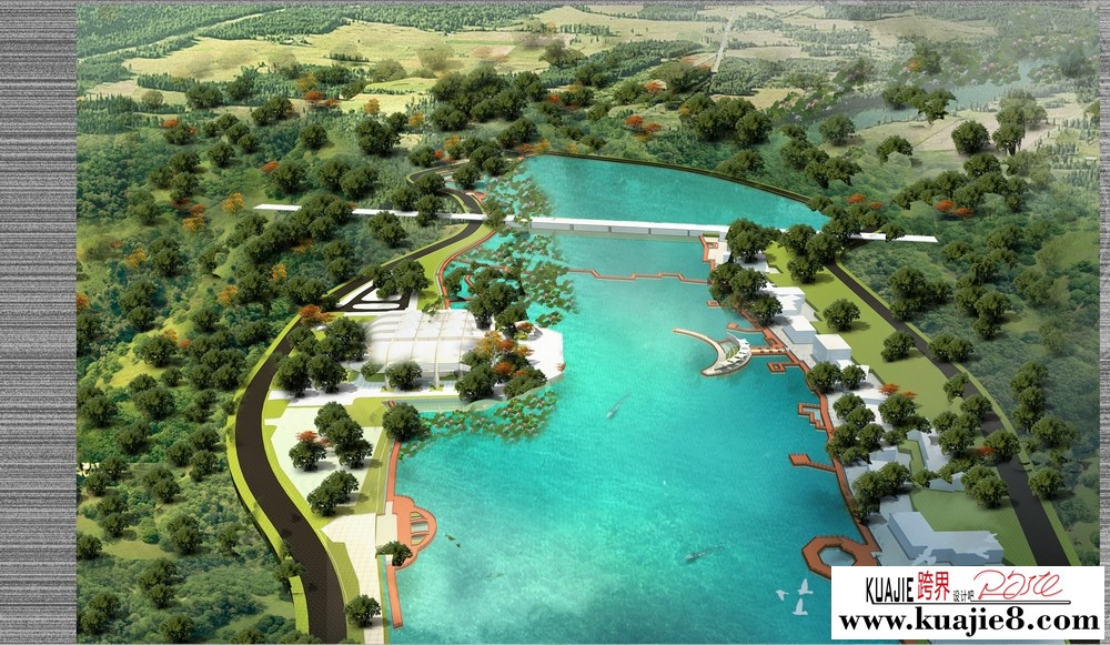 武当山新区 太极湖栈道景观-3