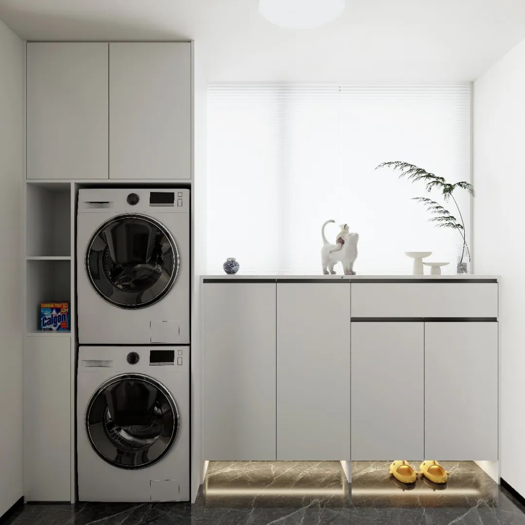 万科城市之光奶油风三居设计丨中国广州-42