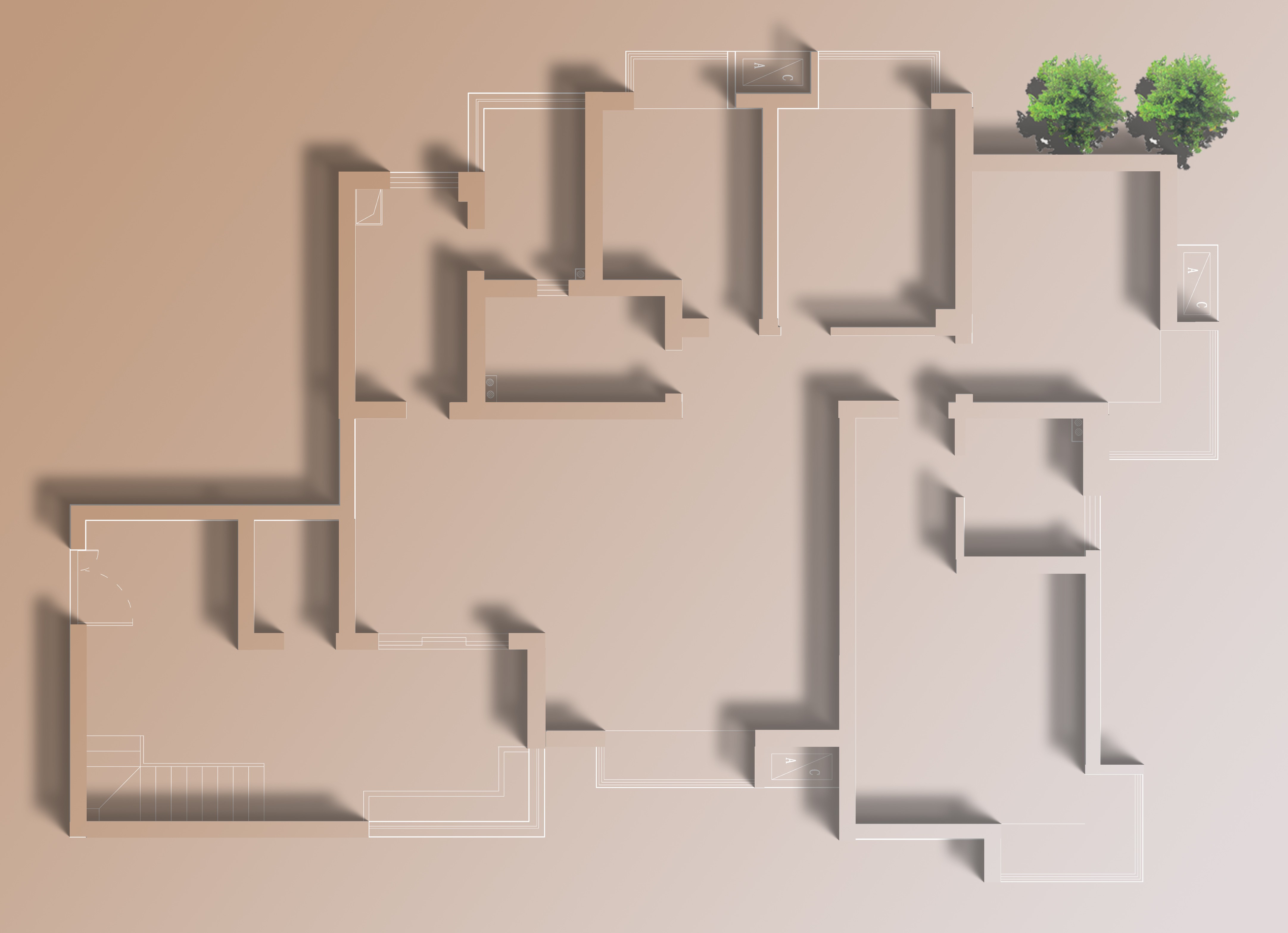 现代美式风格住宅设计丨中国成都丨卢小刚装饰设计有限公司-14